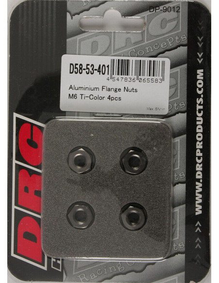 Ecrous alu DRC M6 Alu (x4)