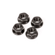 Ecrous alu DRC M6 Noir (x4)