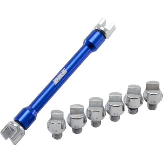 Clé a rayons DRC Bleu embouts 5.6mm - 7.0mm