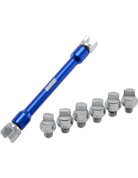 Clé a rayons DRC Bleu embouts 5.6mm - 7.0mm