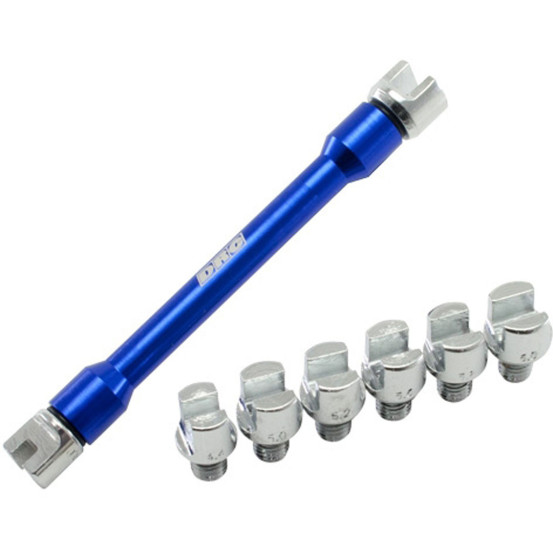 Clé a rayons DRC Bleu embouts 4.0mm - 5.0mm