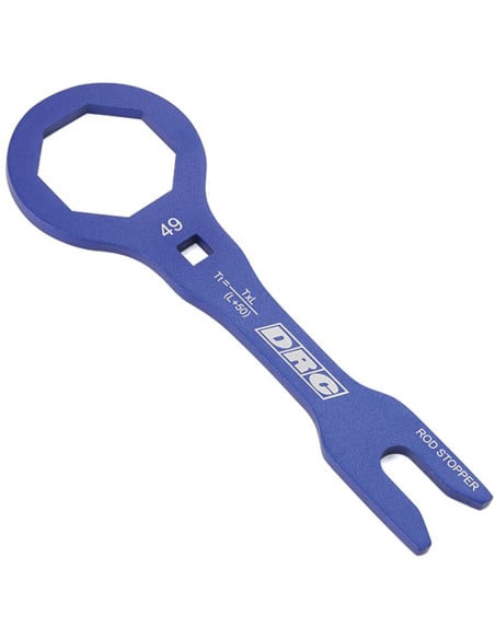 Clé de bouchon de fourche DRC Kayaba 49mm Bleu