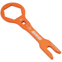Clé de bouchon de fourche DRC WP 50mm Orange