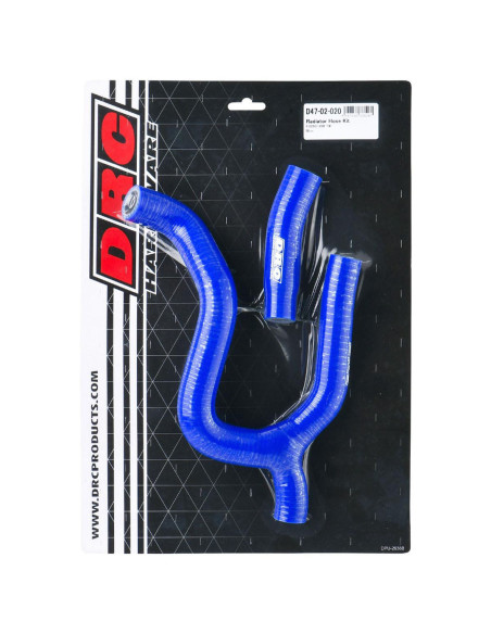 Kit durites de radiateur DRC HUSQVARNA FC 250/35019-21 Bleu et GAS GAS MC250F 21 Bleu