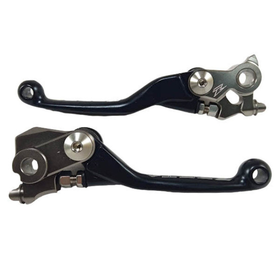 Jeu de leviers retournables ZETA Honda 450 CRF-R 2021-2026 Noir