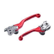 Jeu de leviers retournables ZETA Honda 450 CRF-R 2021-2026 Rouge