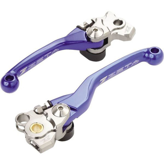Jeu de leviers retournables ZETA Kawasaki 450 KX-F 2019-2023 Bleu