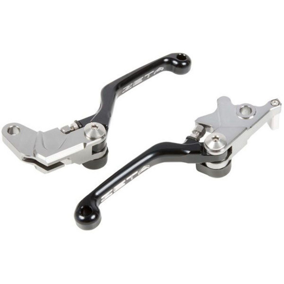 Jeu de leviers retournables ZETA Honda CRF 250 L 2012-2017 Noir