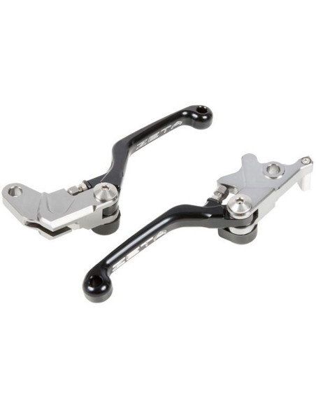 Jeu de leviers retournables ZETA Honda CRF 250 L 2012-2017 Noir