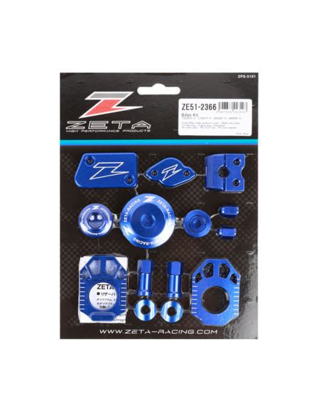 Kit ZETA alu Yamaha WRF 250 2017, WRF 450 2016-17