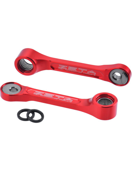 Biellette d'amortisseur réglable ZETA Honda 450 CRF-R 2021 Rouge