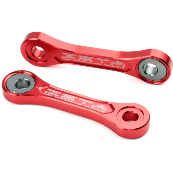 Biellette d'amortisseur réglable ZETA Suzuki 400 DRZ 2000 Rouge