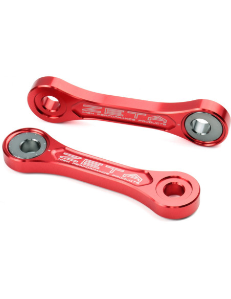 Biellette d'amortisseur réglable ZETA Suzuki 400 DRZ 2000 Rouge