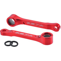 Biellette de rabaissement -30mm d'amortisseur ZETA Honda 450 CRF-R 2021 Rouge