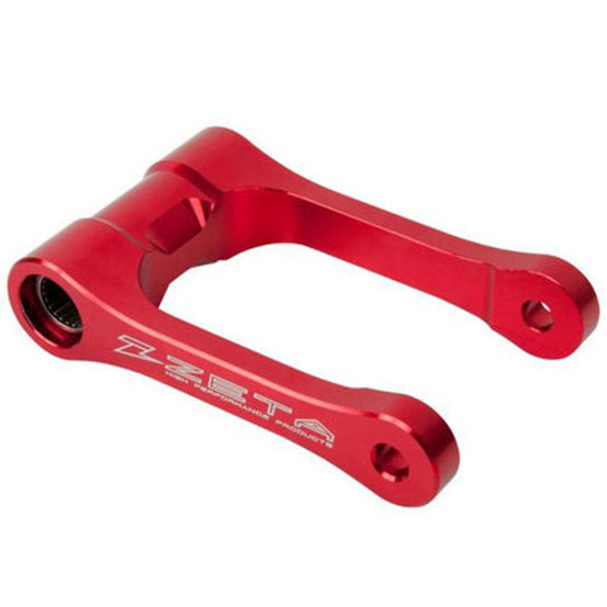 Biellette de rabaissement d'amortisseur ZETA Honda 250 CRF X 2007-17 Rouge