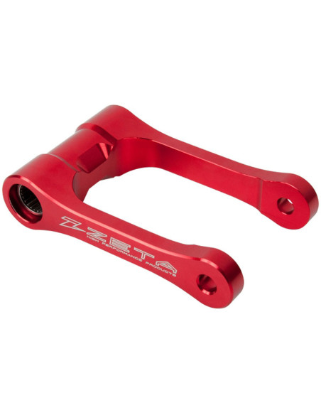 Biellette de rabaissement -30mm d'amortisseur ZETA Honda 250 CRF-L 2013-2020 Rouge