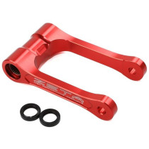 Biellette de rabaissement -30mm d'amortisseur ZETA Honda 250 300 CRF-L 2021 Rouge