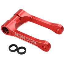 Biellette de rabaissement -30mm d'amortisseur ZETA Honda 250 CRF-L Rally 2017-2020 Rouge