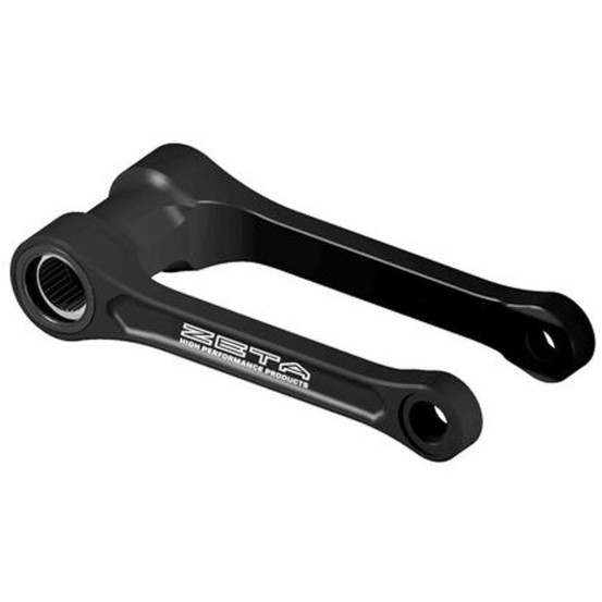 Biellette de rabaissement d'amortisseur ZETA Kawasaki 80/85 KX 1991-2019 Noir -30mm