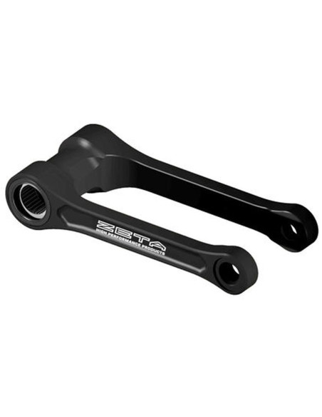 Biellette de rabaissement d'amortisseur ZETA Kawasaki 80/85 KX 1991-2019 Noir -30mm