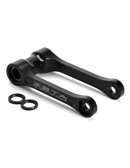 Biellette de rabaissement -30mm d'amortisseur ZETA Kawasaki 230 KLX-R 2020-2021 Noir