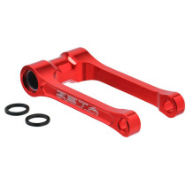 Biellette de rabaissement -30mm d'amortisseur ZETA Gas Gas EC ECF MC MCF 2021-2023 Rouge