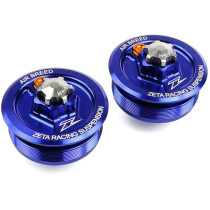 Bouchon de fourche ZETA Yamaha 250 WR 2008 Bleu