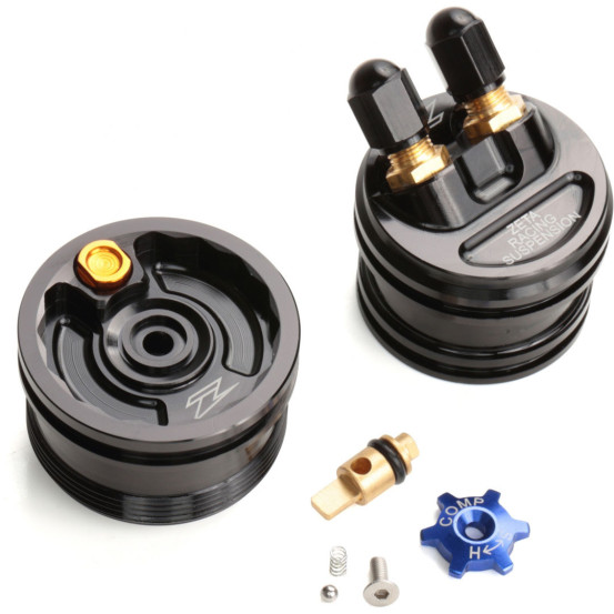 Bouchon de fourche ZETA SHOWA SFF-AIR Kawasaki 450 KX-F Suzuki 450 RM-Z 2015-2018