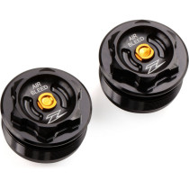 Bouchon de fourche ZETA Kawsaki 80 85 KX 1995 Noir