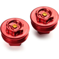 Bouchon de fourche ZETA Honda 250 CRF-L 300 CRF-L 2013-2021 Rouge