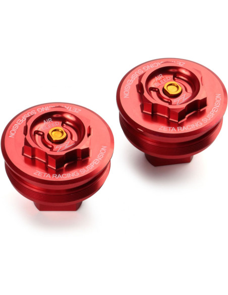 Bouchon de fourche ZETA Honda 250 CRF-L 300 CRF-L 2013-2021 Rouge