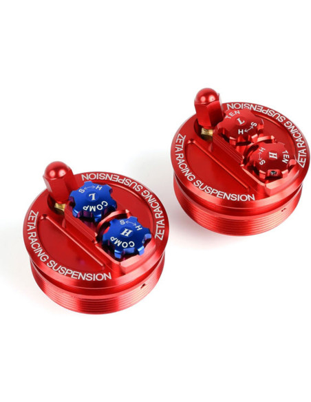 Bouchon de fourche ZETA Honda 450 CRF-R 2015-2016 Rouge