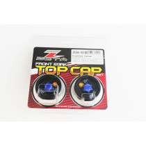 Bouchons supérieurs de fourche ZETA KYB Noir