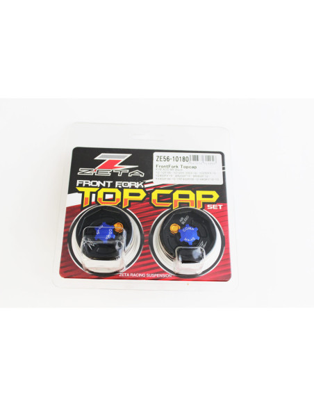 Bouchons supérieurs de fourche ZETA KYB Noir