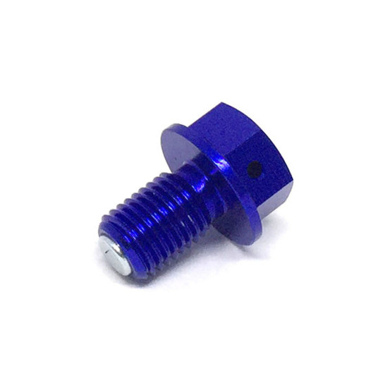 Vis de vidange aimantée ZETA M10 x 15-P1.25 bleu