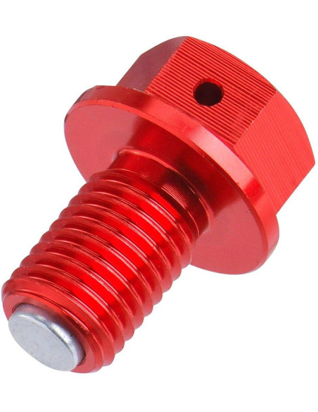 Vis de vidange aimantée ZETA M12 X 15-P1.5 Rouge