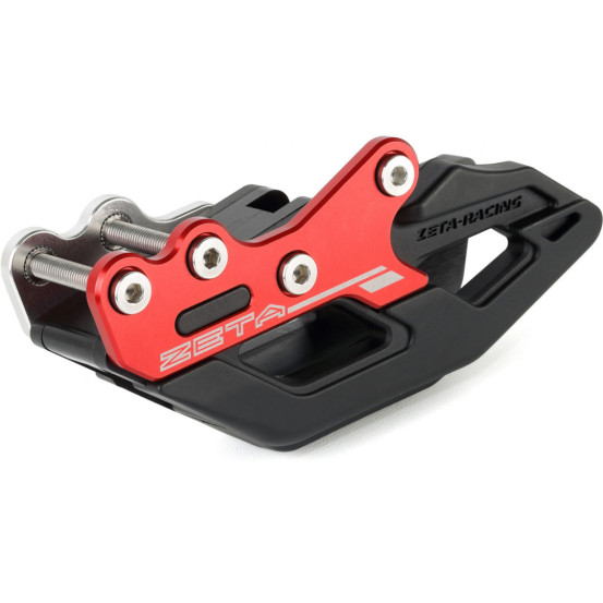 Guide chaine ZETA Honda 250 450 CRF-R 2007-2023 Rouge