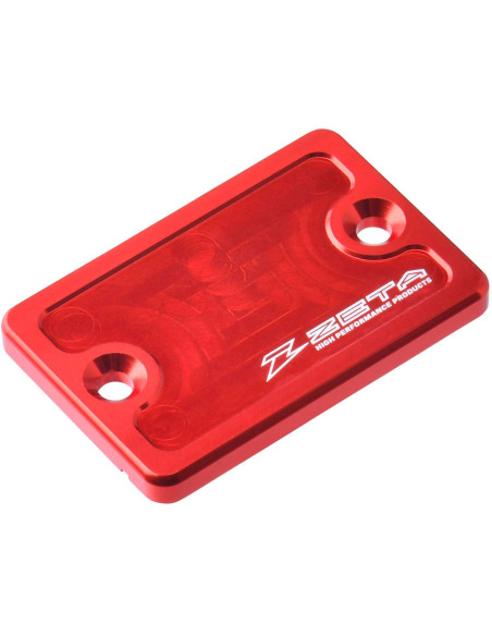 Couvercle de maître cylindre de frein avant ZETA XR DRZ KLX Rouge