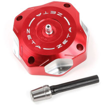Bouchon de reservoir ZETA Honda 85 CR 150 CRF-R Rouge