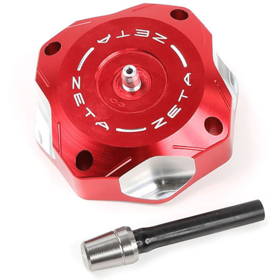 Bouchon de reservoir ZETA Honda 85 CR 150 CRF-R Rouge