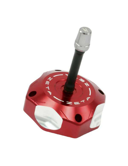 Bouchon de reservoir ZETA Honda 250 450 CRF-R 2005-2016 Rouge