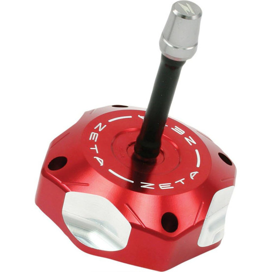 Bouchon de reservoir ZETA Kawasaki KX-F Yamaha YZ-F Rouge