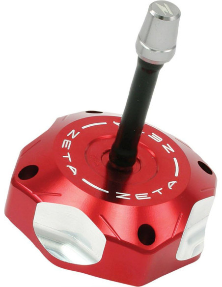 Bouchon de reservoir ZETA Kawasaki KX-F Yamaha YZ-F Rouge