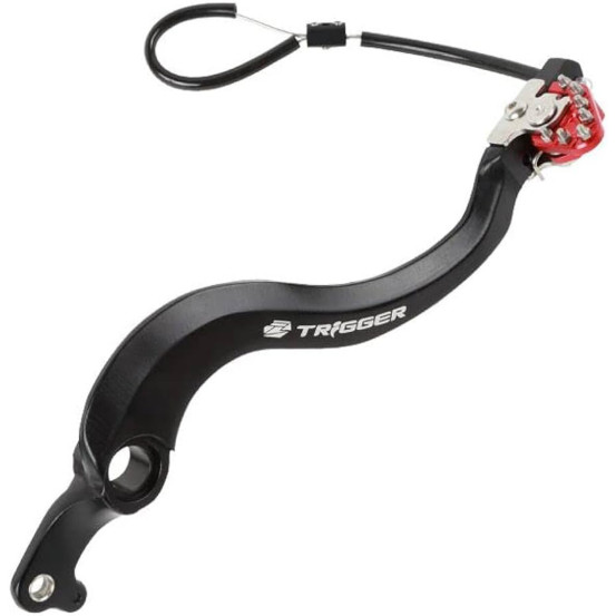 Pédale de frein ZETA Trigger CRF-L 1000 2016-2019, CRF-L 1100 2020 Rouge