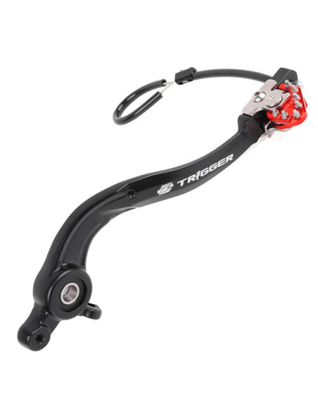 Pédale de frein ZETA Trigger Gas Gas MC MCF 2021 Rouge