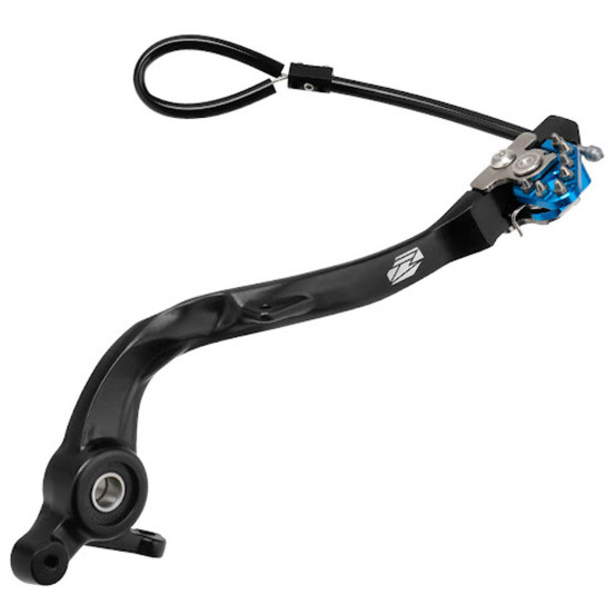 Pédale de frein ZETA Trigger Gas Gas MCF Husqvarna FC FE 2023-2026 Bleu
