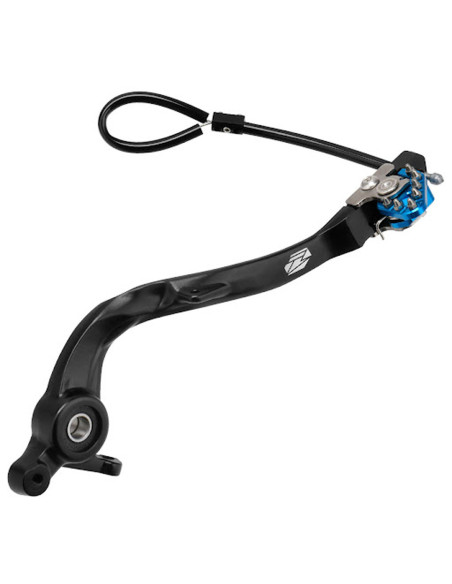 Pédale de frein ZETA Trigger Gas Gas MCF Husqvarna FC FE 2023-2026 Bleu