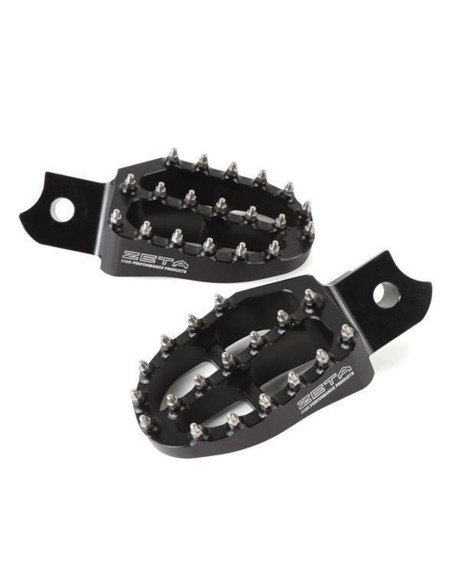 Reposes pieds ZETA Yamaha YZ-F YZ Noir