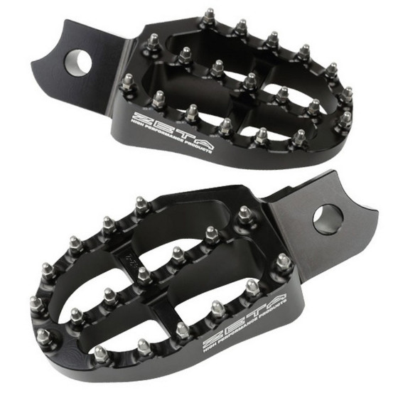 Reposes pieds ZETA KTM SX SX-F 2016 Noir