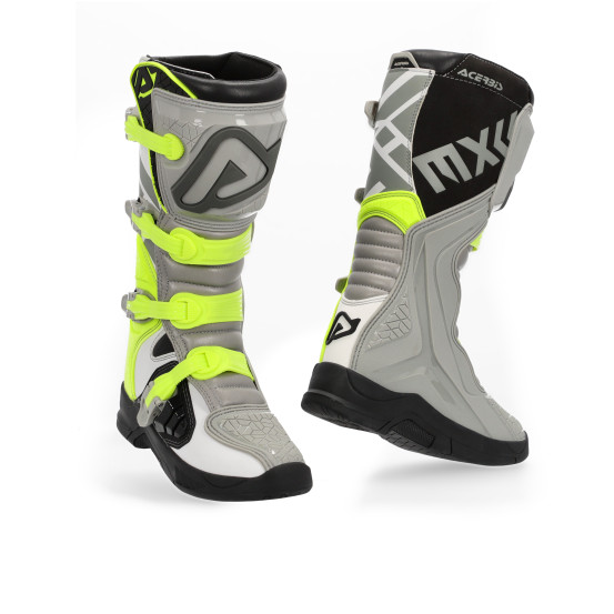 Bottes cross Acerbis X-Team - Gris Jaune